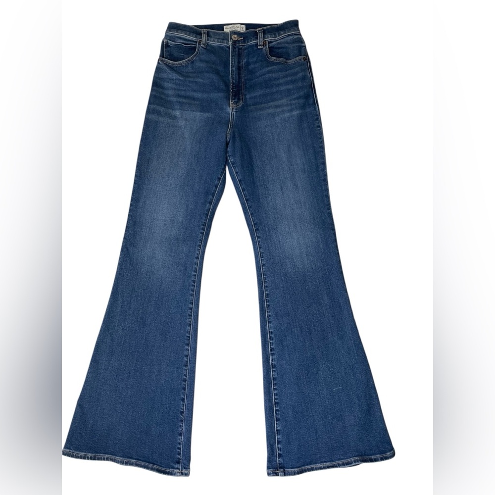 Abercrombie & Fitch Curve Love Vintage Style Flare Jeans